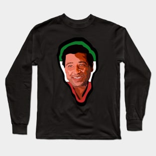 Cesar Chavez Mexico Outline Long Sleeve T-Shirt